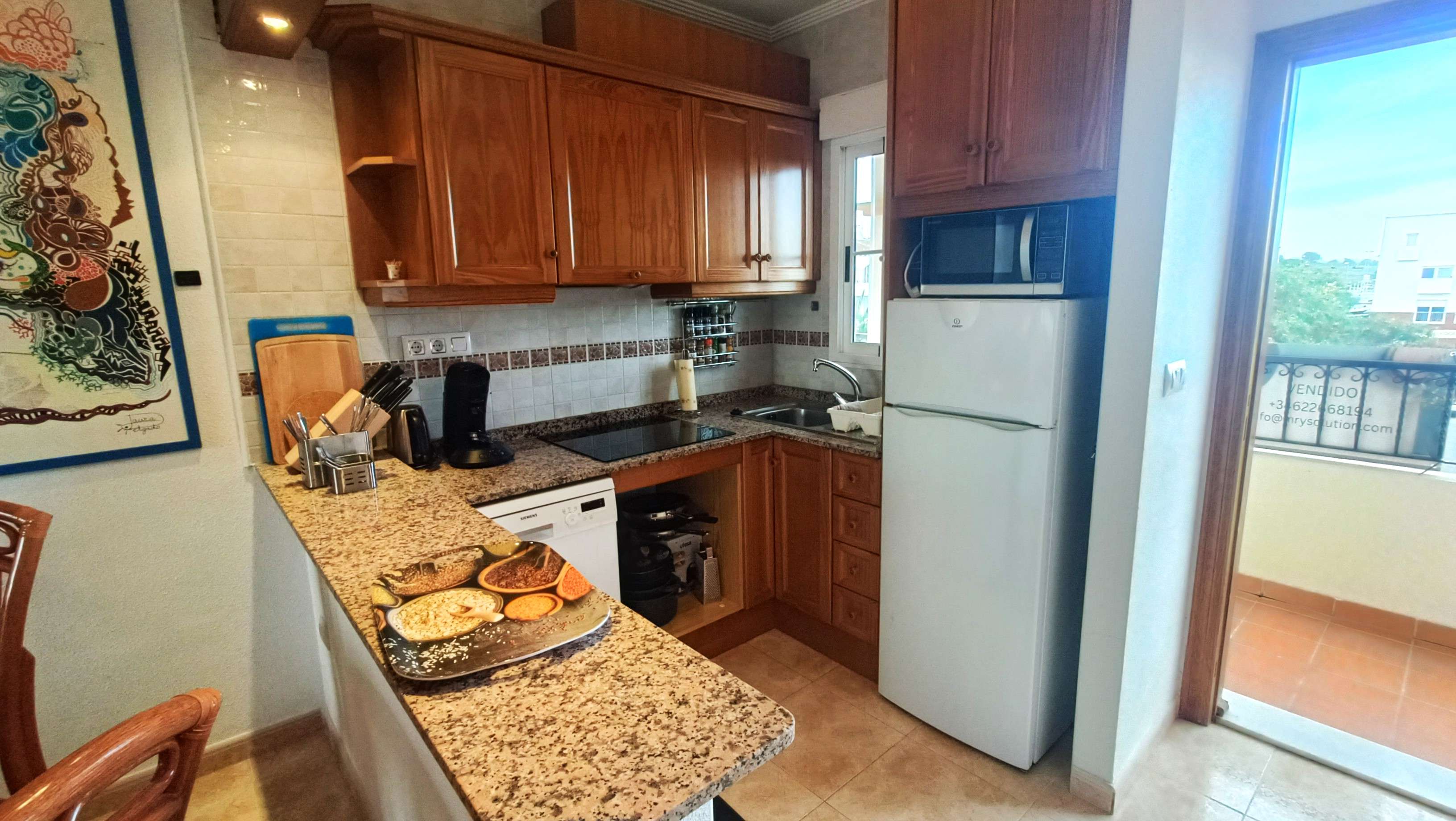 Garden in apartment for sale in Villamartin