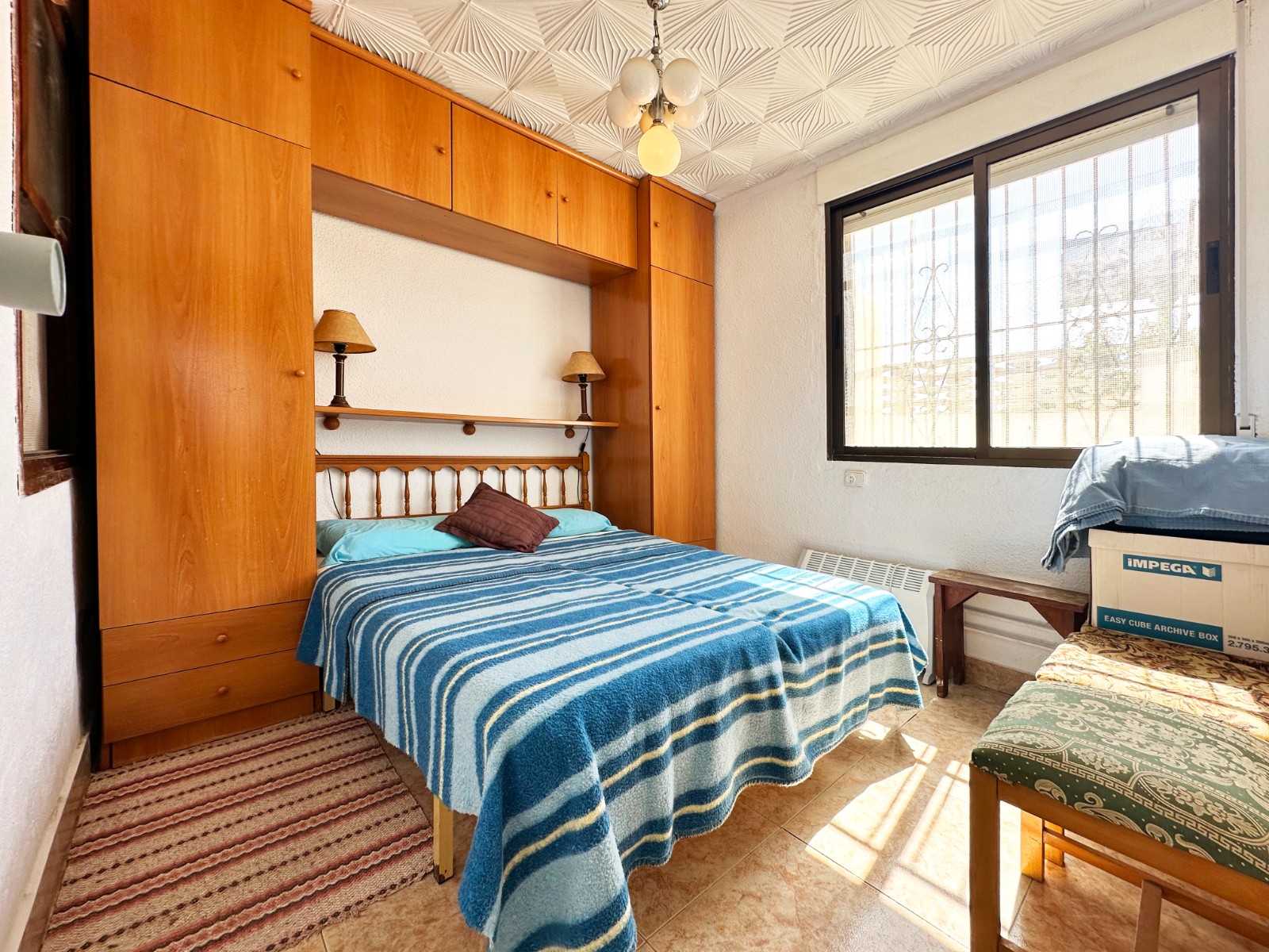 Master bedroom in terraced for sale in Guardamar del Segura