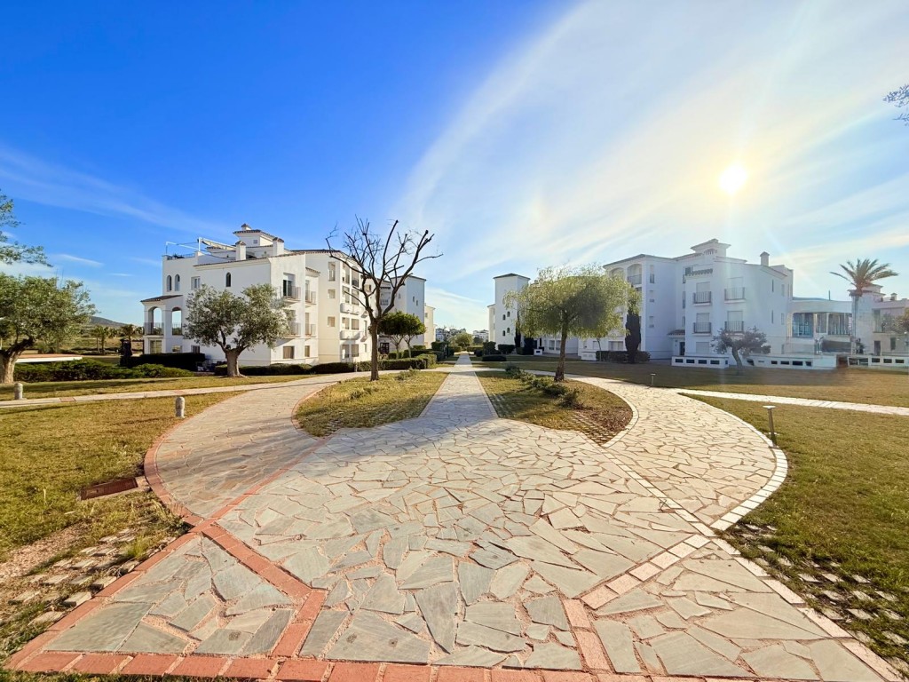 Exterior view in apartment for sale in Hacienda Riquelme Golf Resort