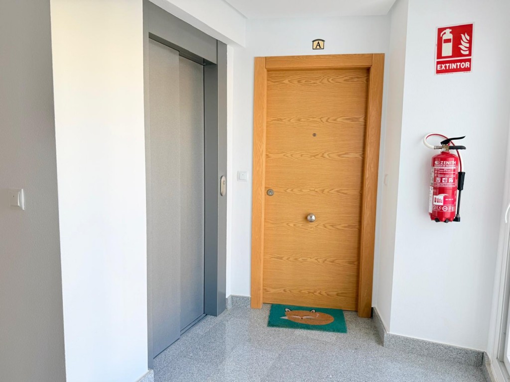 Living room in apartment for sale in Hacienda Riquelme Golf Resort