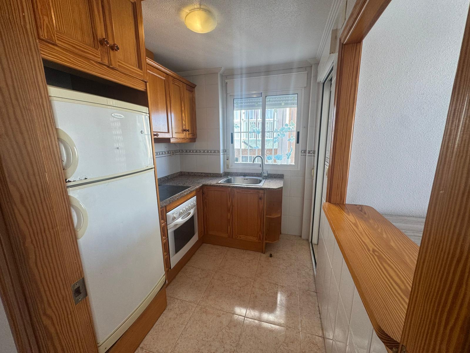 Pool area in apartment for sale in Torrevieja