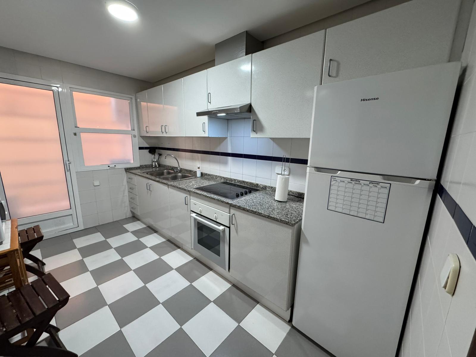 Living room in apartment for sale in San Miguel de Salinas