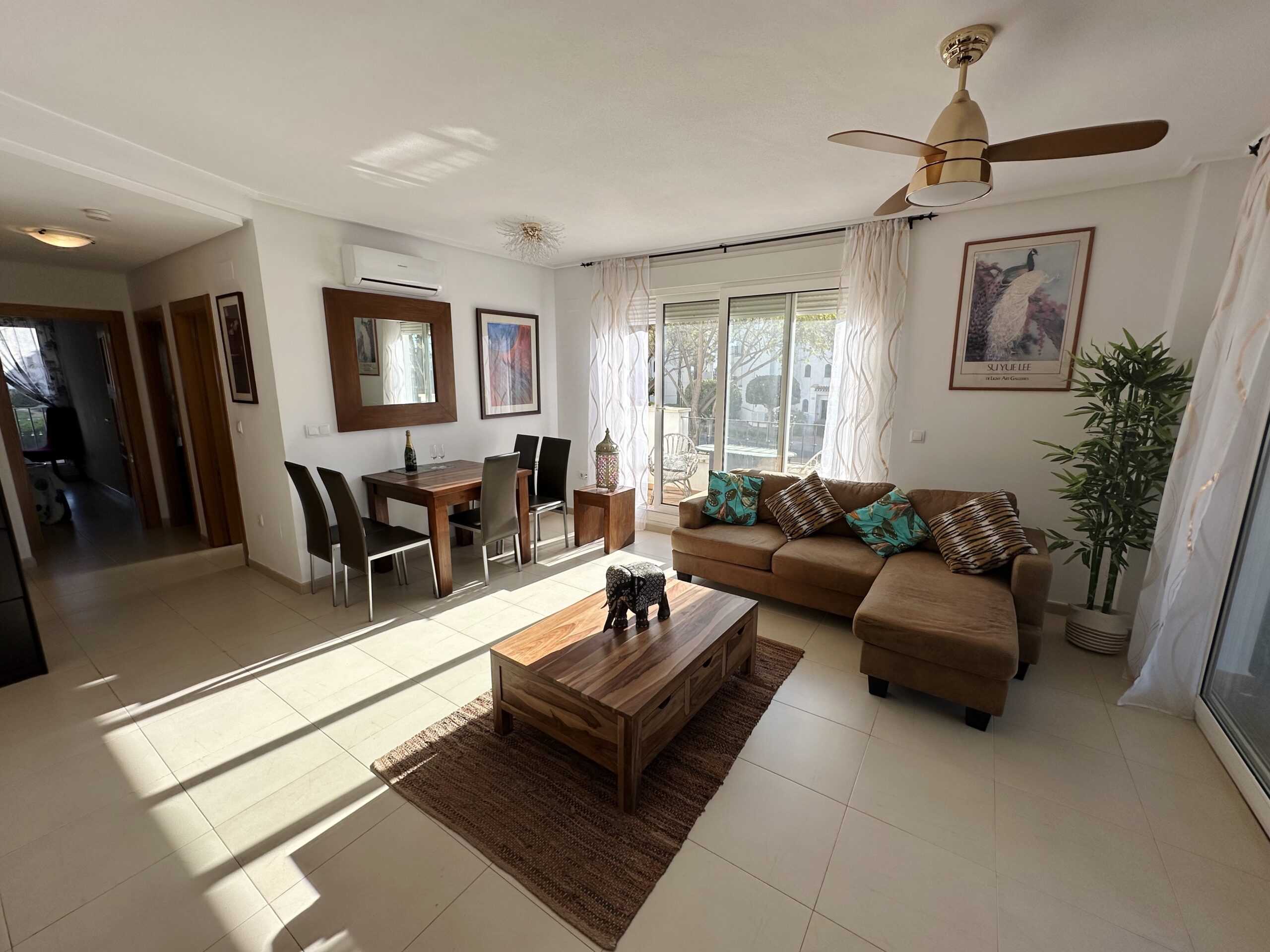 Living room in apartment for sale in La Torre Golf Resort