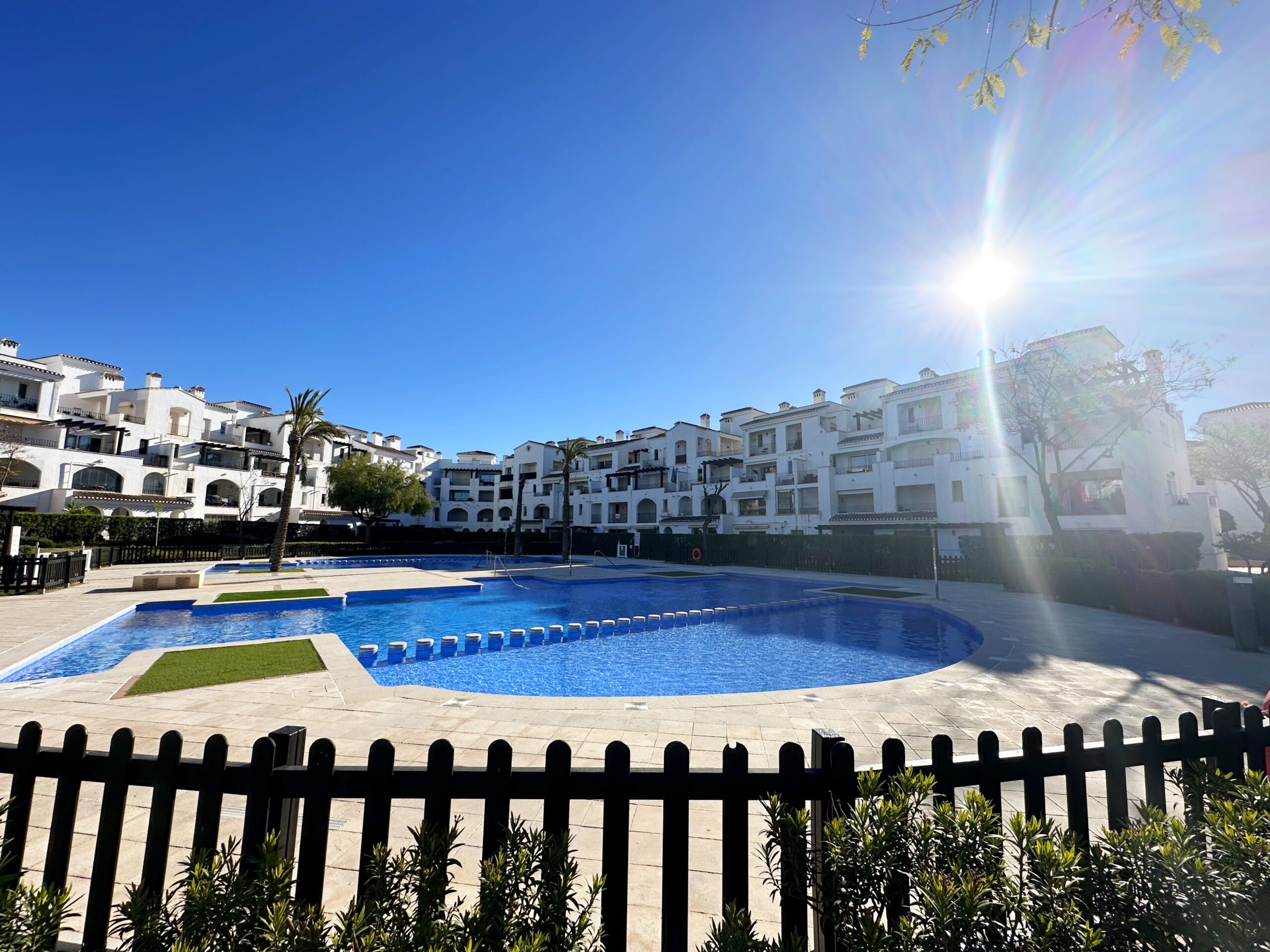 Garden in apartment for sale in La Torre Golf Resort
