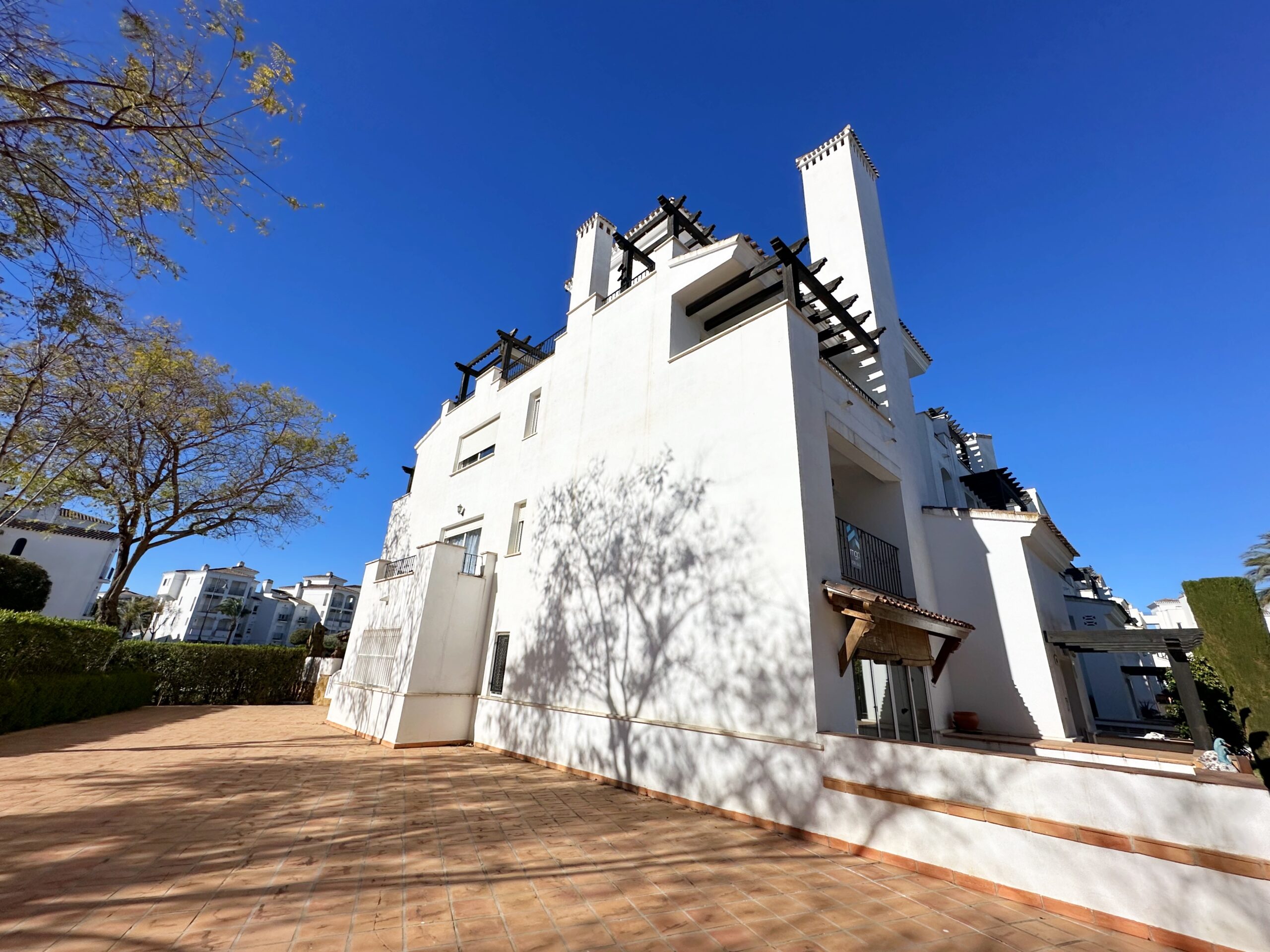 Pool area in apartment for sale in La Torre Golf Resort