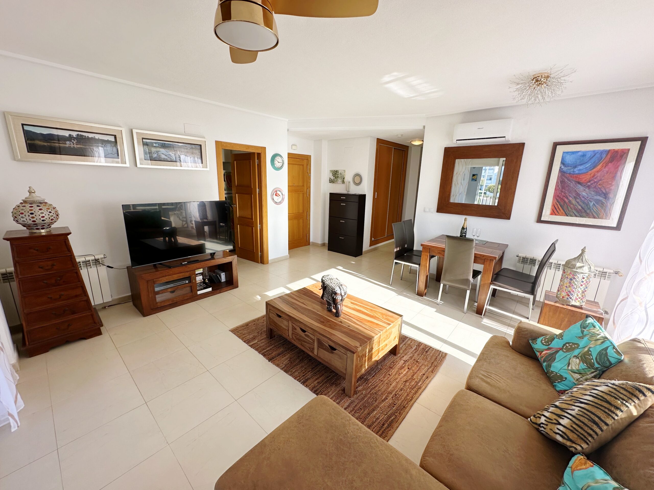 Terrace in apartment for sale in La Torre Golf Resort