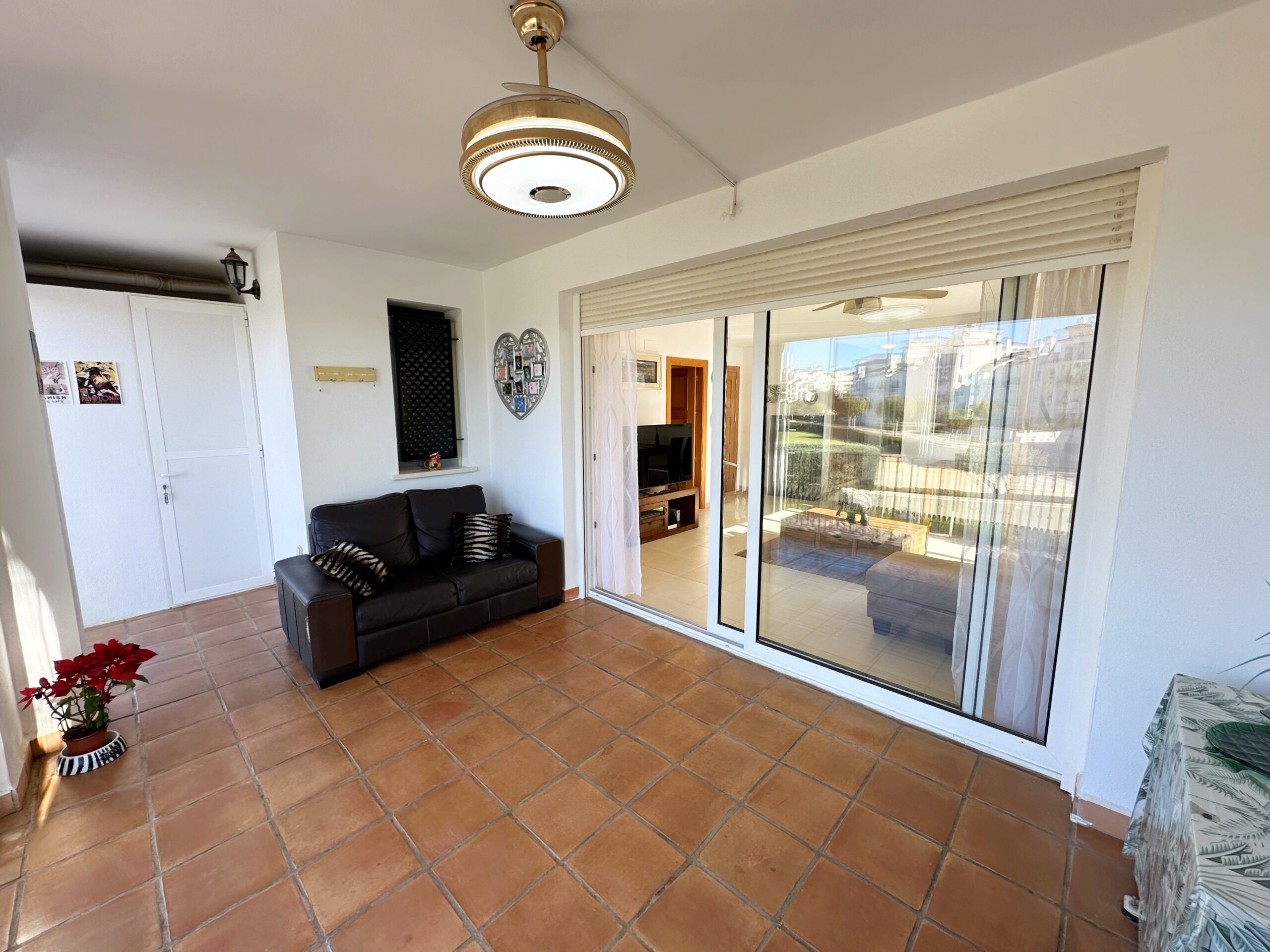 Garden in apartment for sale in La Torre Golf Resort