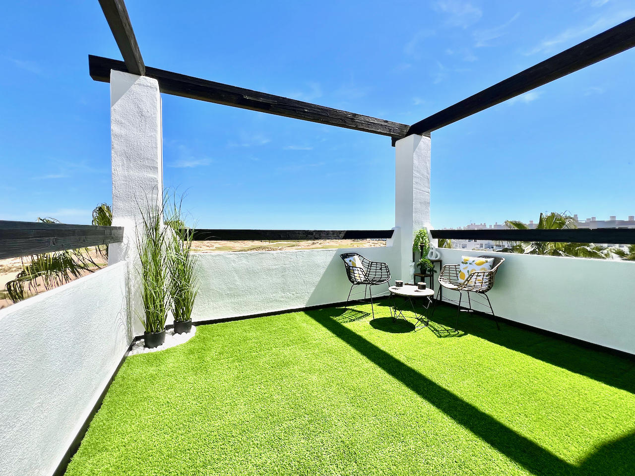 Terrace in apartment for sale in Las Terrazas de la Torre Golf Resort