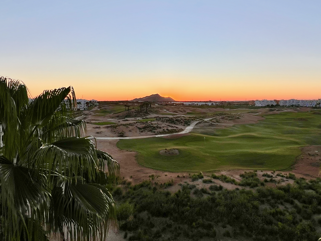 Pool area in apartment for sale in Las Terrazas de la Torre Golf Resort
