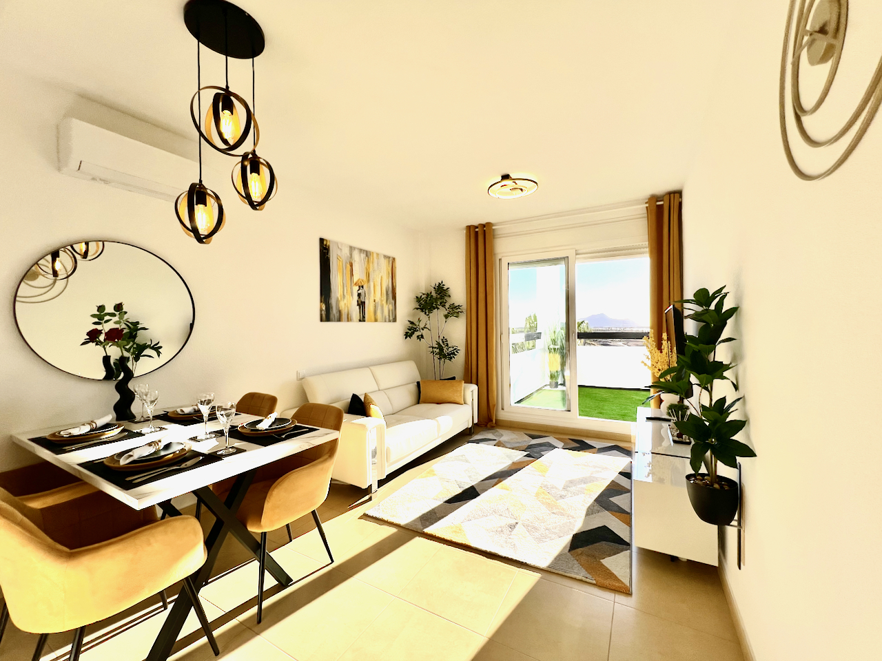 Garden in apartment for sale in Las Terrazas de la Torre Golf Resort