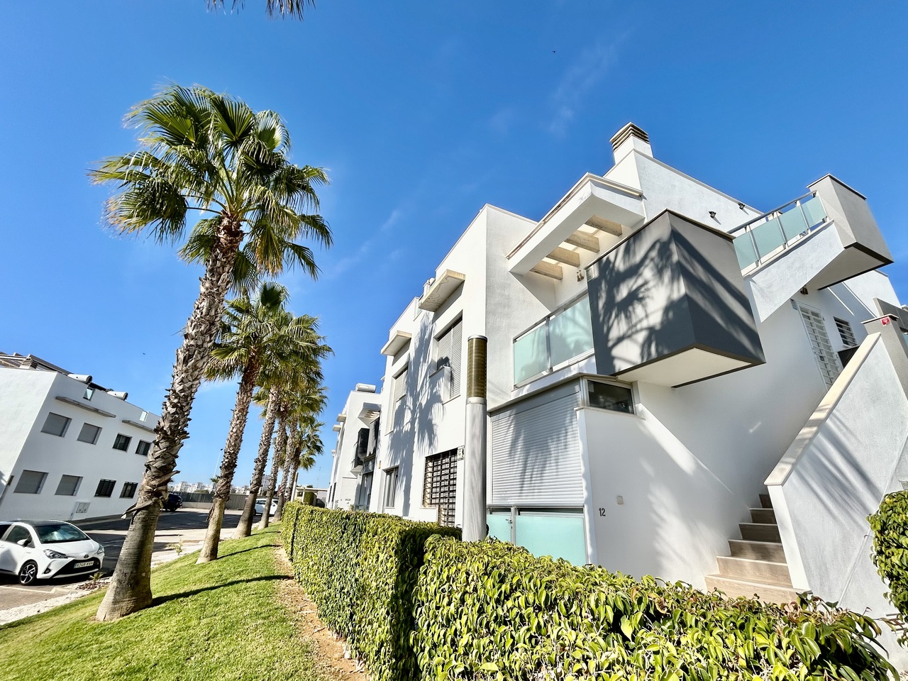 Living room in apartment for sale in Punta Prima