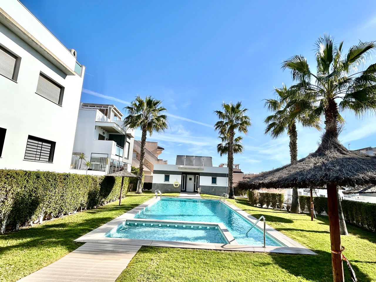 Dining area in apartment for sale in Punta Prima