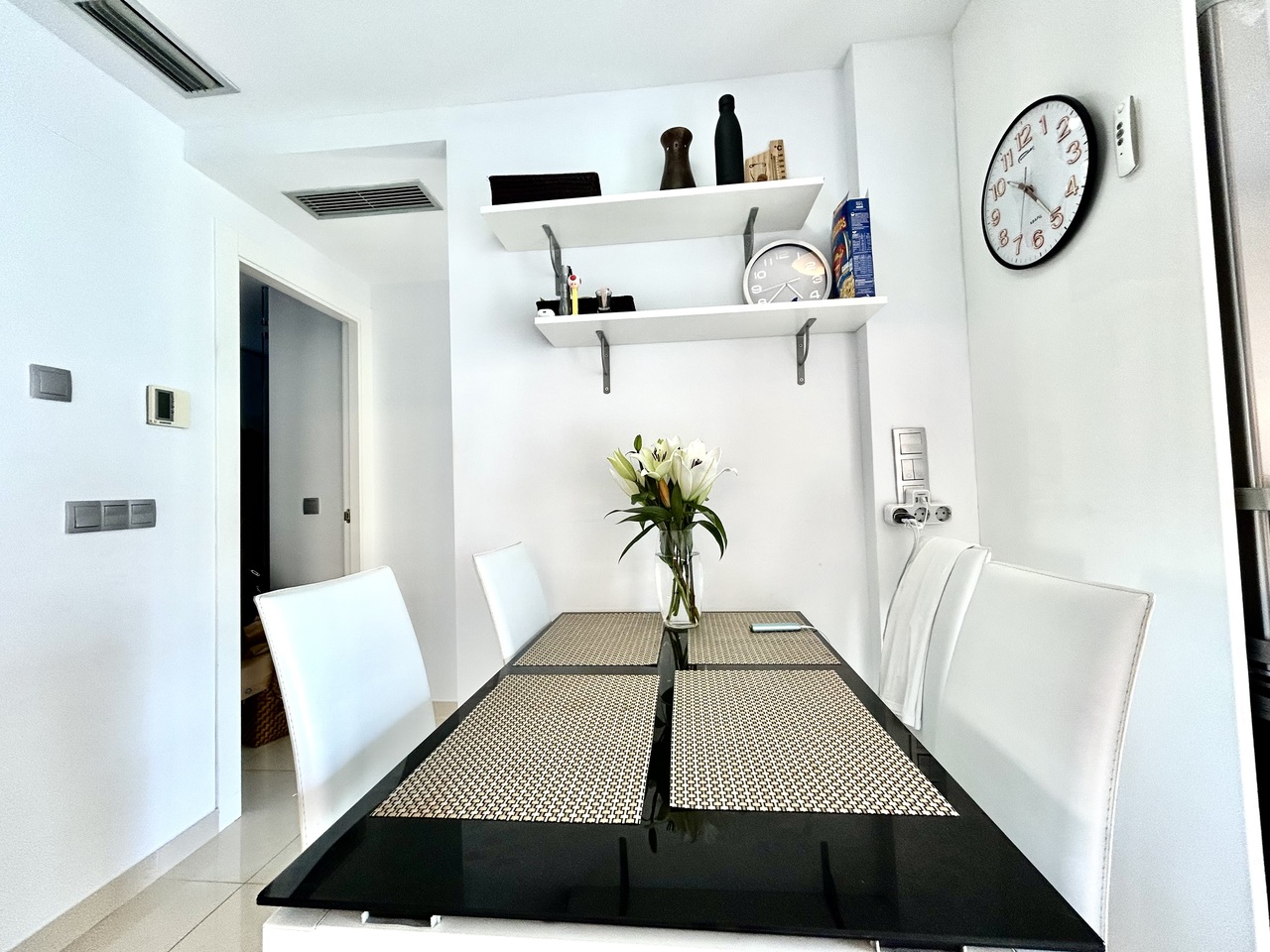 Garden in apartment for sale in Punta Prima