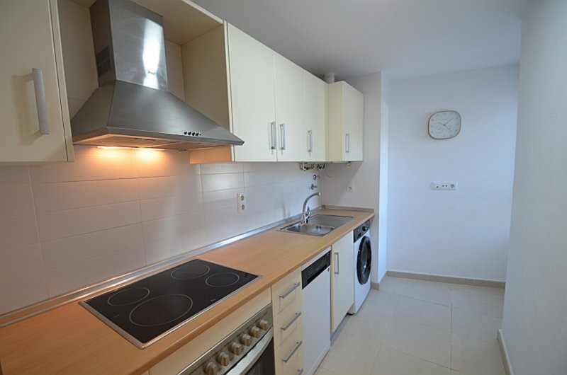 Pool area in apartment for sale in Hacienda Riquelme Golf Resort
