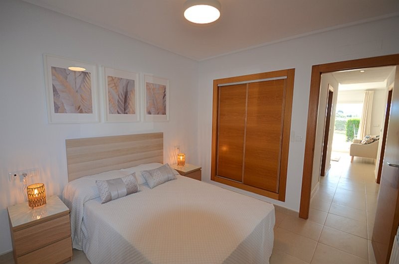 Bedroom in apartment for sale in Hacienda Riquelme Golf Resort