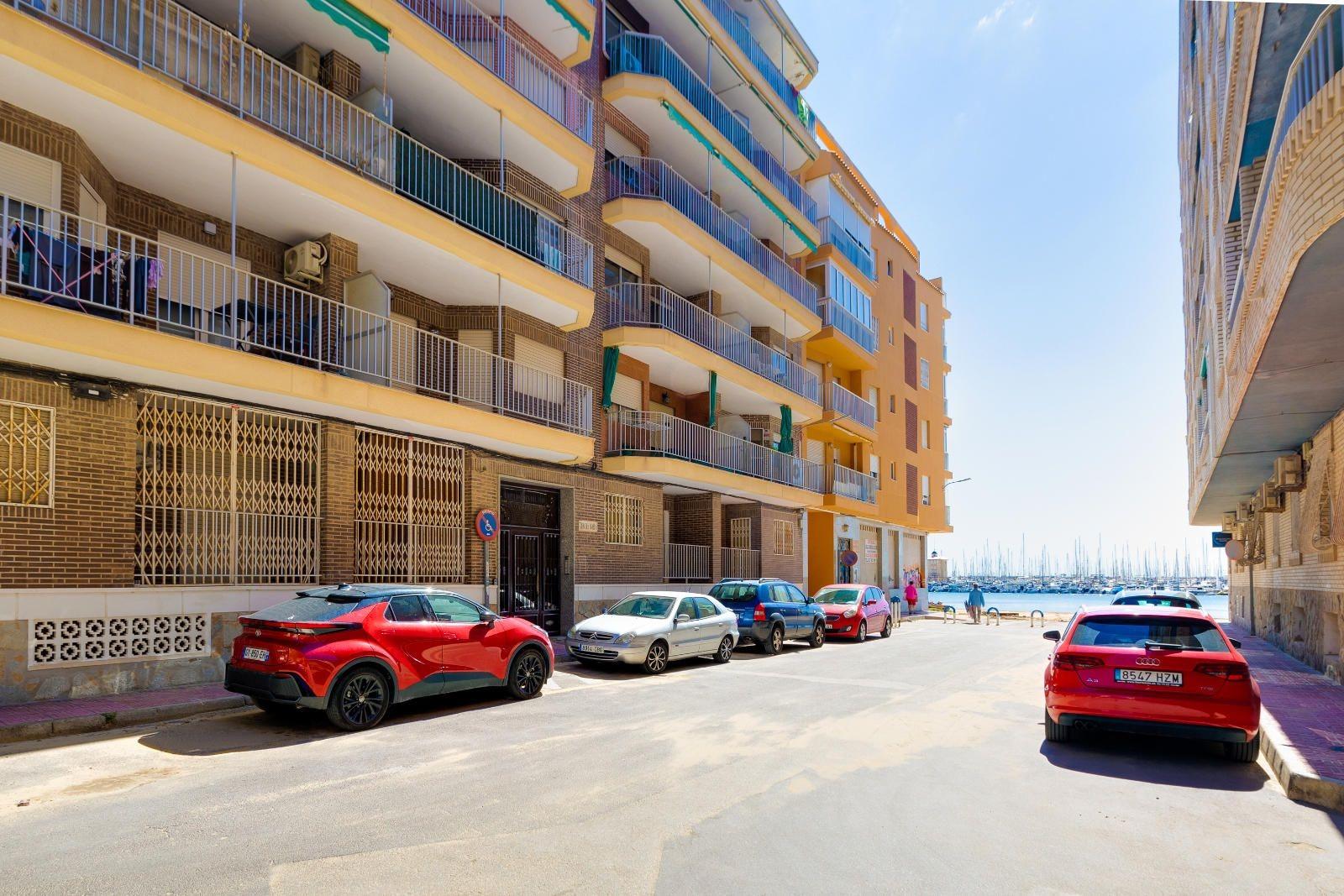 Pool area in apartment for sale in Torrevieja