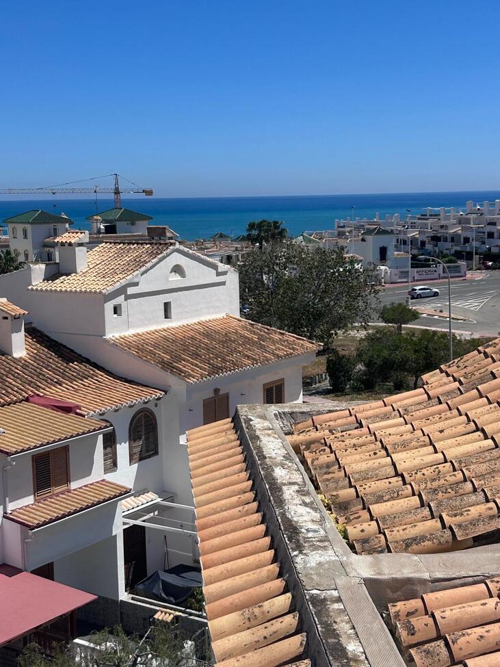 Living room in duplex for sale in Torrevieja