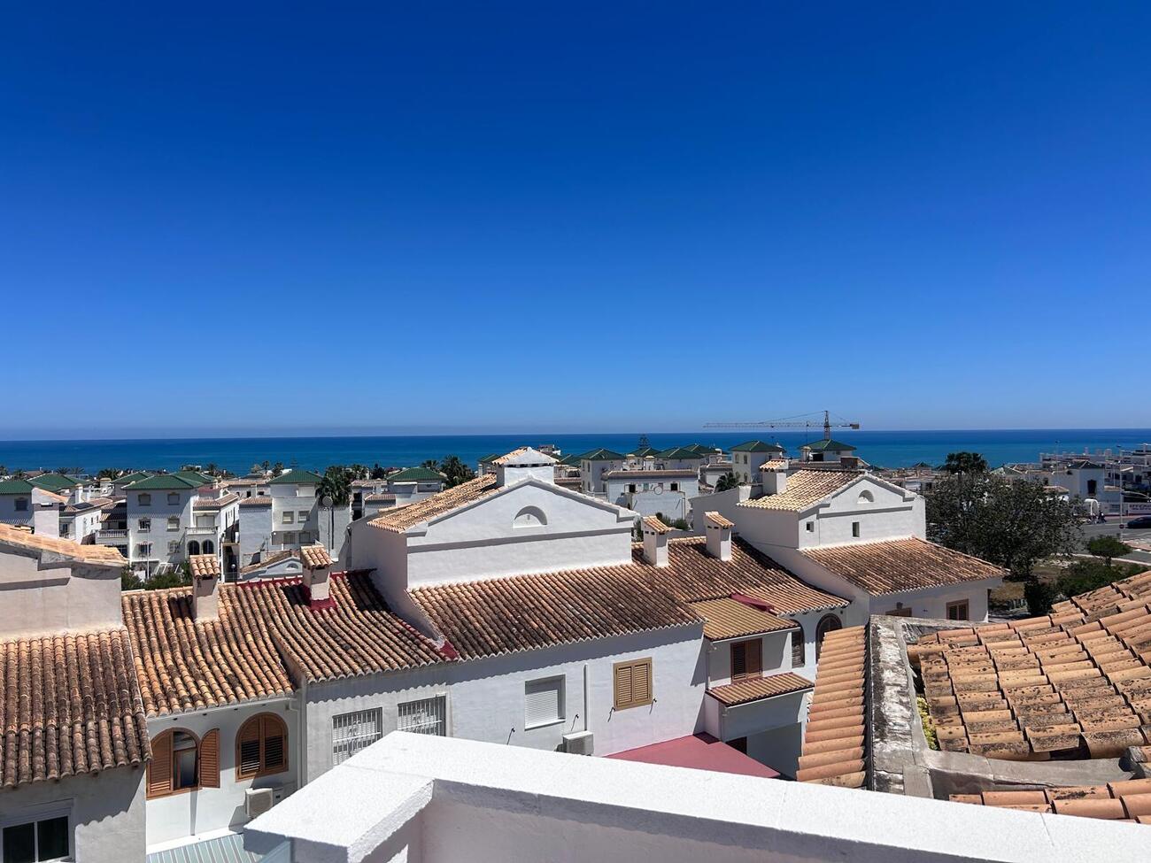 Living room in duplex for sale in Torrevieja
