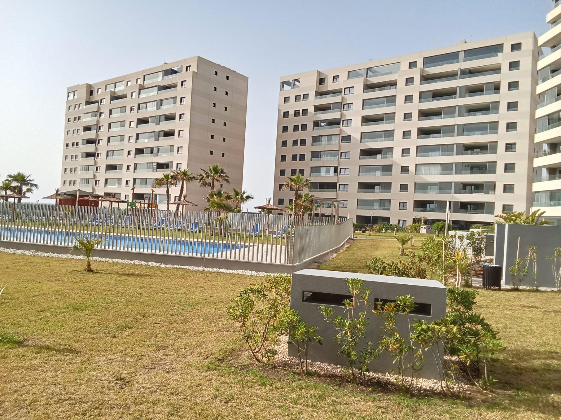 Garden in apartment for sale in Torrevieja