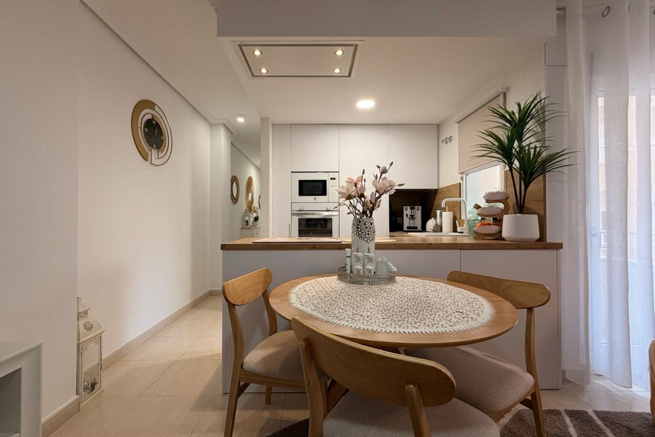 Garden in apartment for sale in Torrevieja