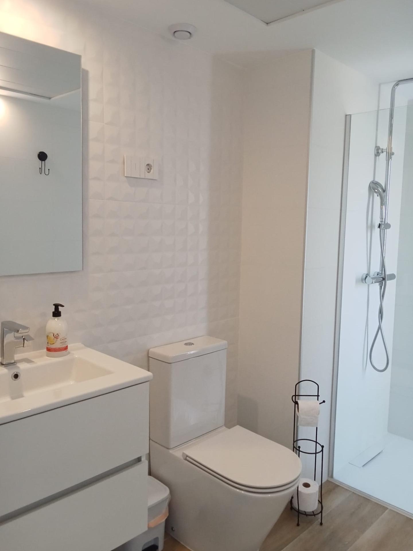 Bathroom in apartment for sale in Torrevieja