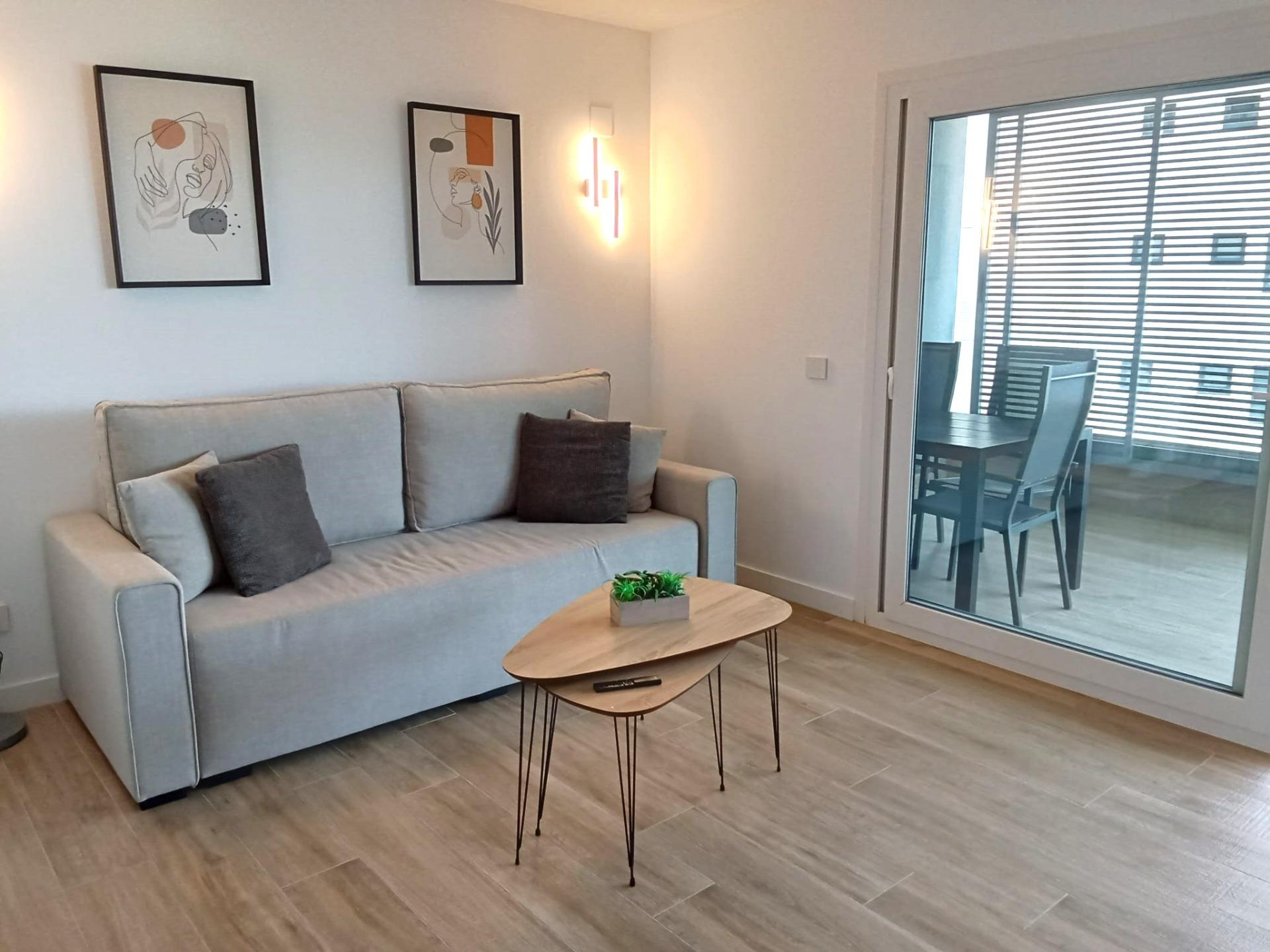 Pool area in apartment for sale in Torrevieja