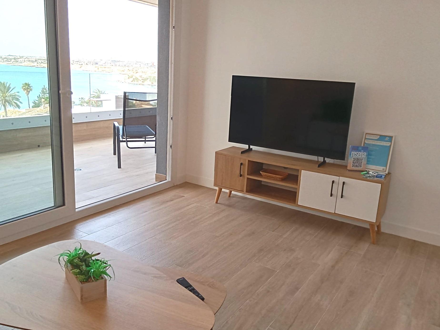 Garden in apartment for sale in Torrevieja