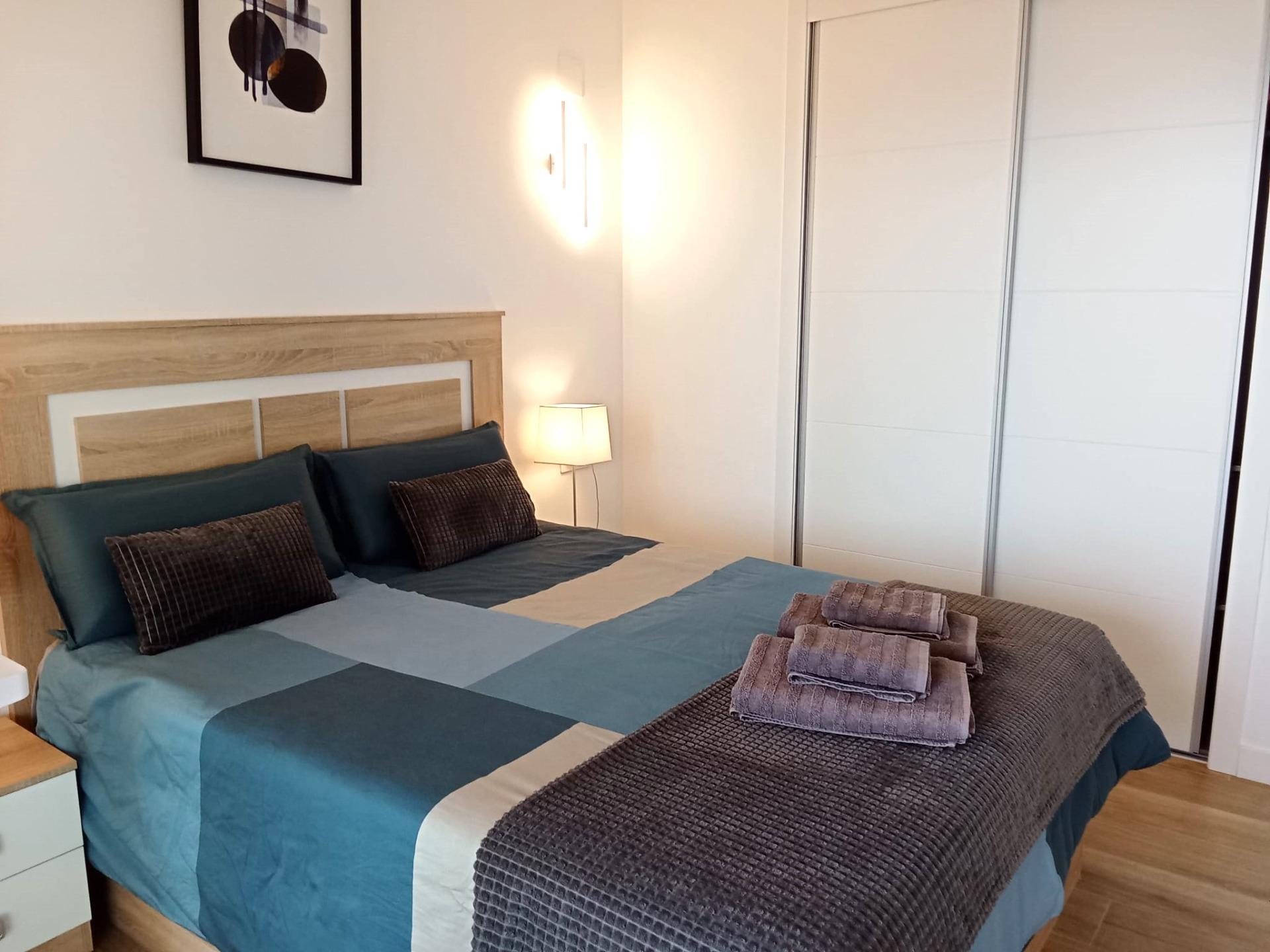 Pool area in apartment for sale in Torrevieja