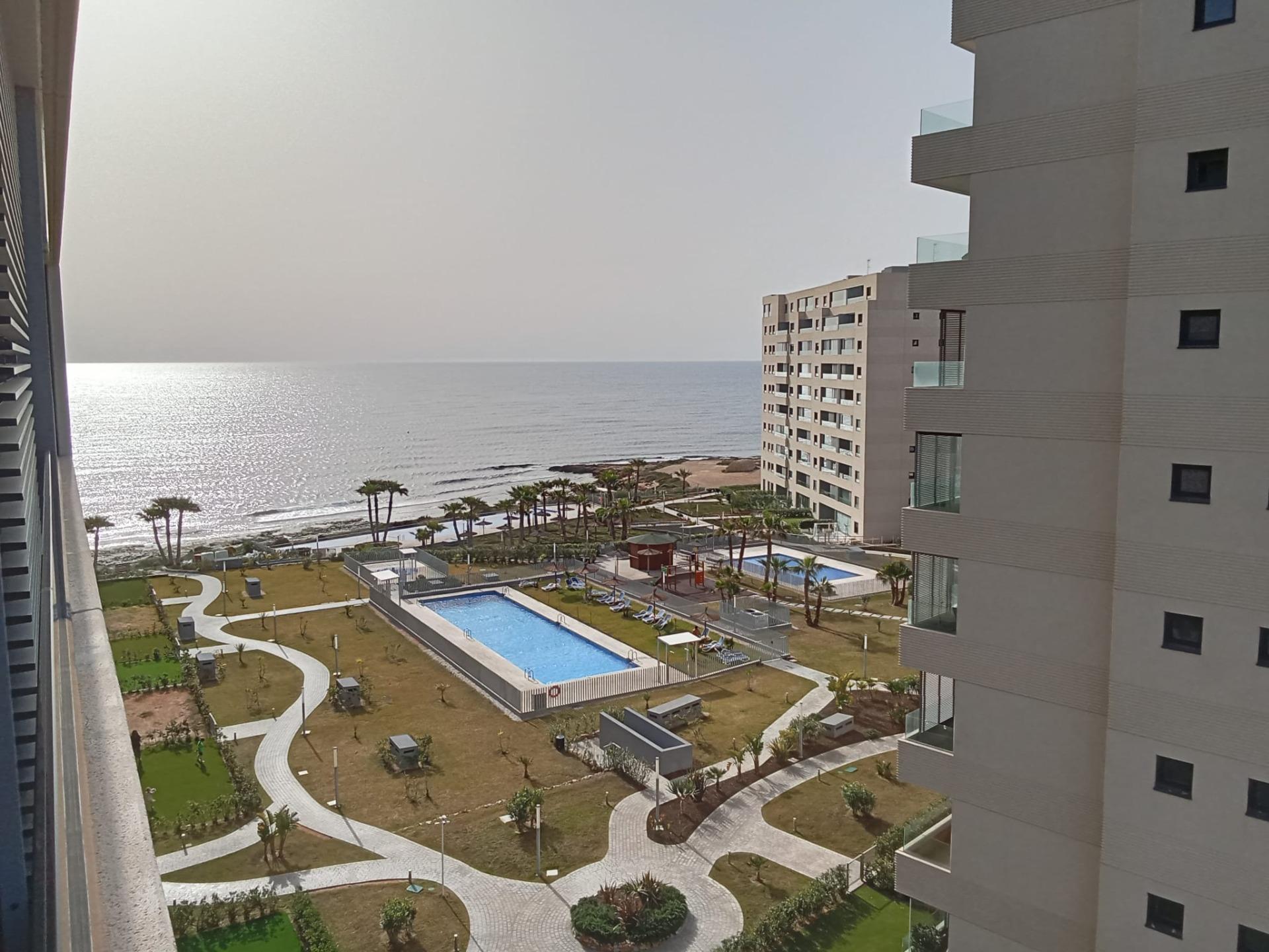Terrace in apartment for sale in Torrevieja