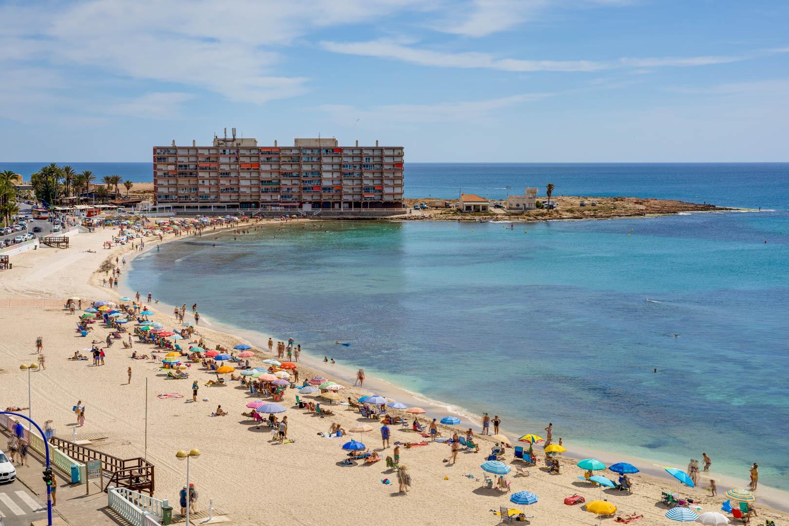 Garden in apartment for sale in Torrevieja