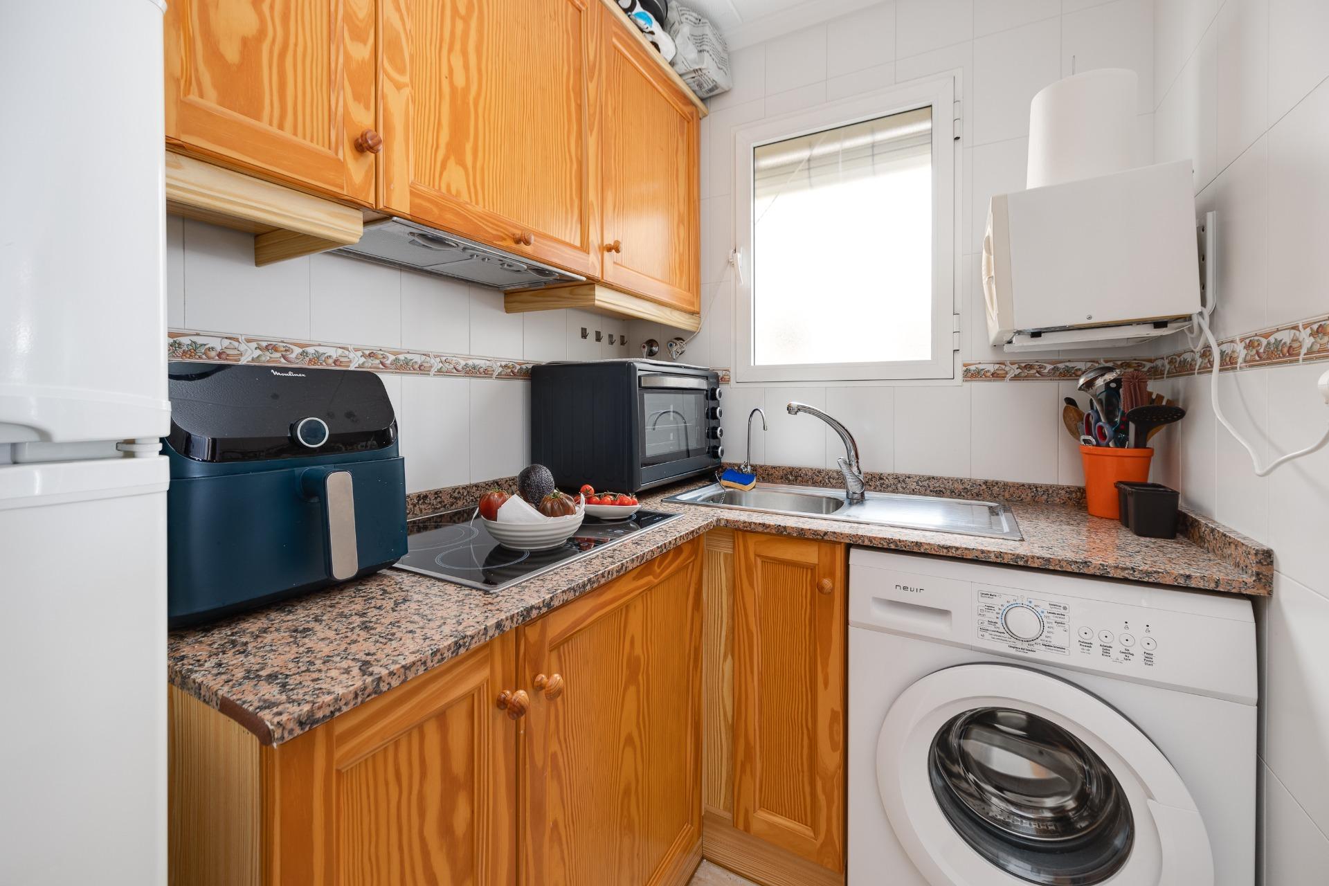 Pool area in apartment for sale in Torrevieja