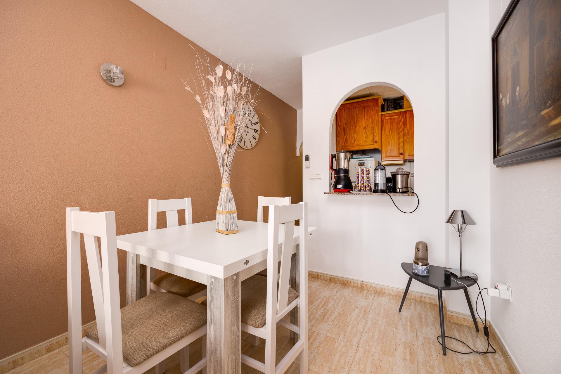 Garden in apartment for sale in Torrevieja