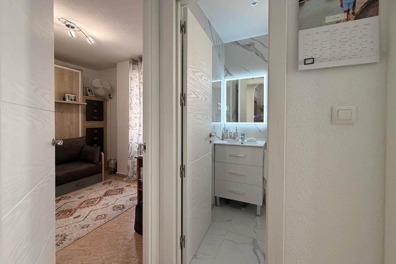 Pool area in apartment for sale in Torrevieja