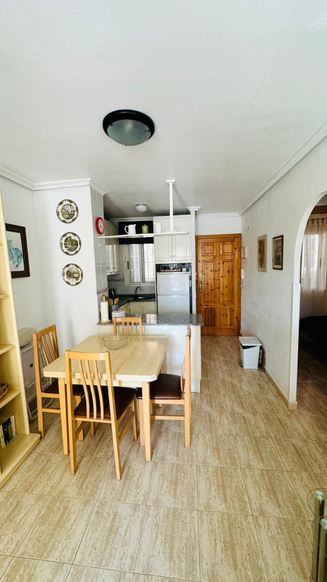 Garden in apartment for sale in Torrevieja