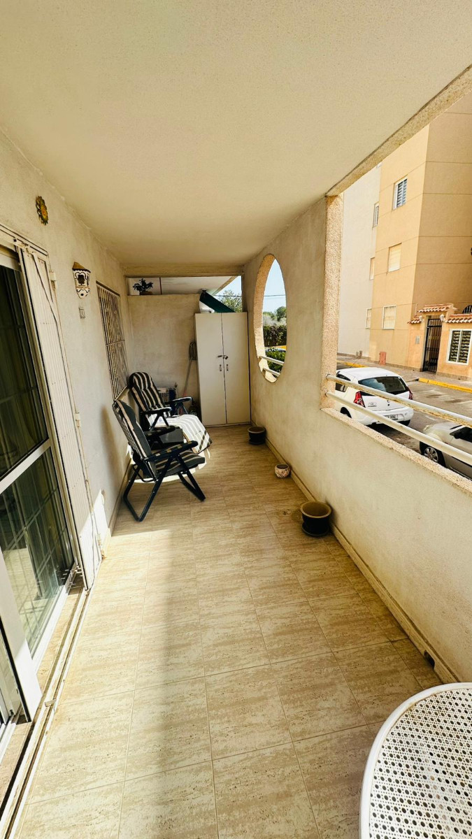 Pool area in apartment for sale in Torrevieja