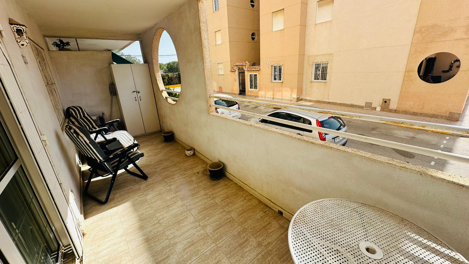 Garden in apartment for sale in Torrevieja