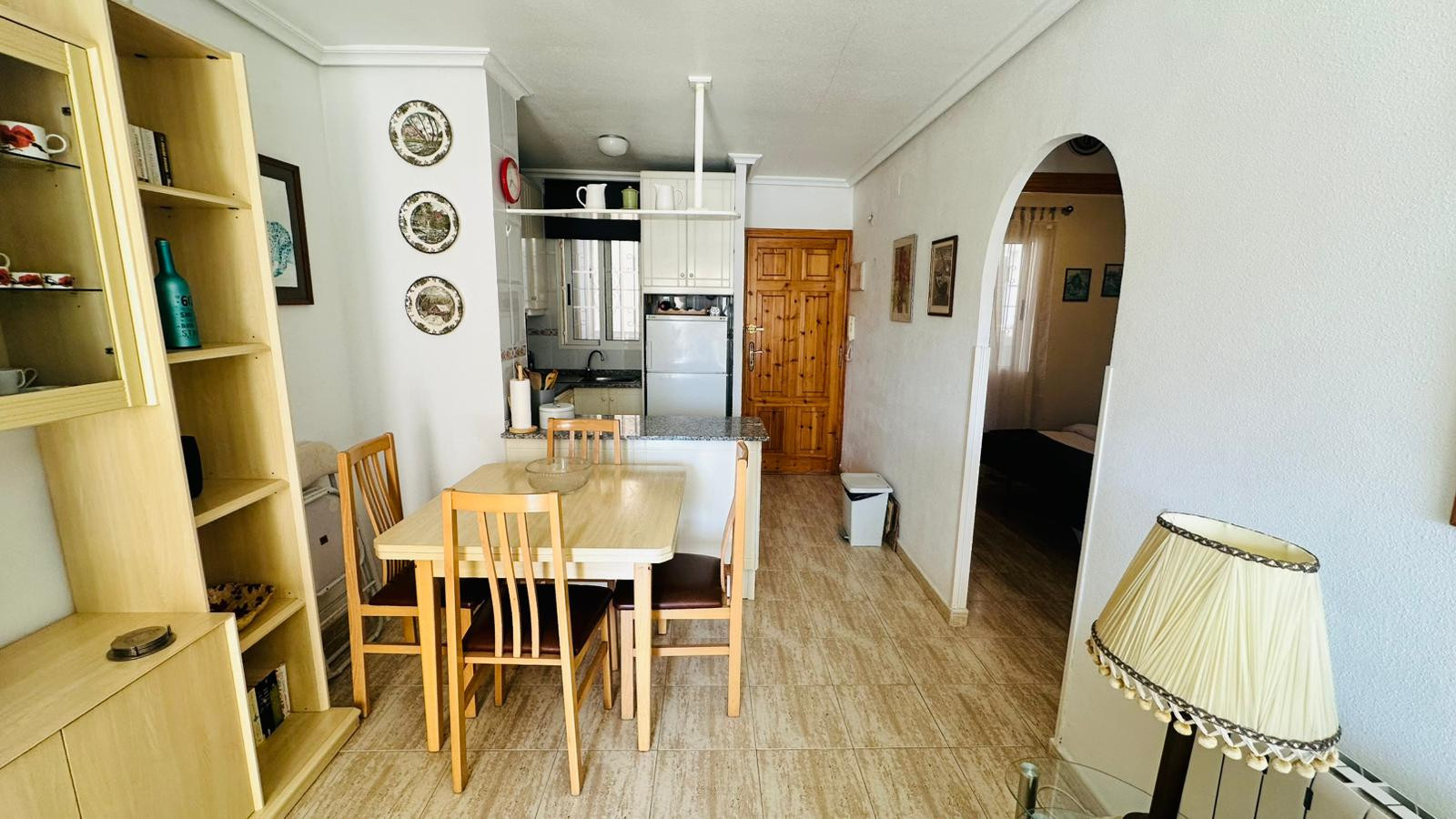 Garden in apartment for sale in Torrevieja