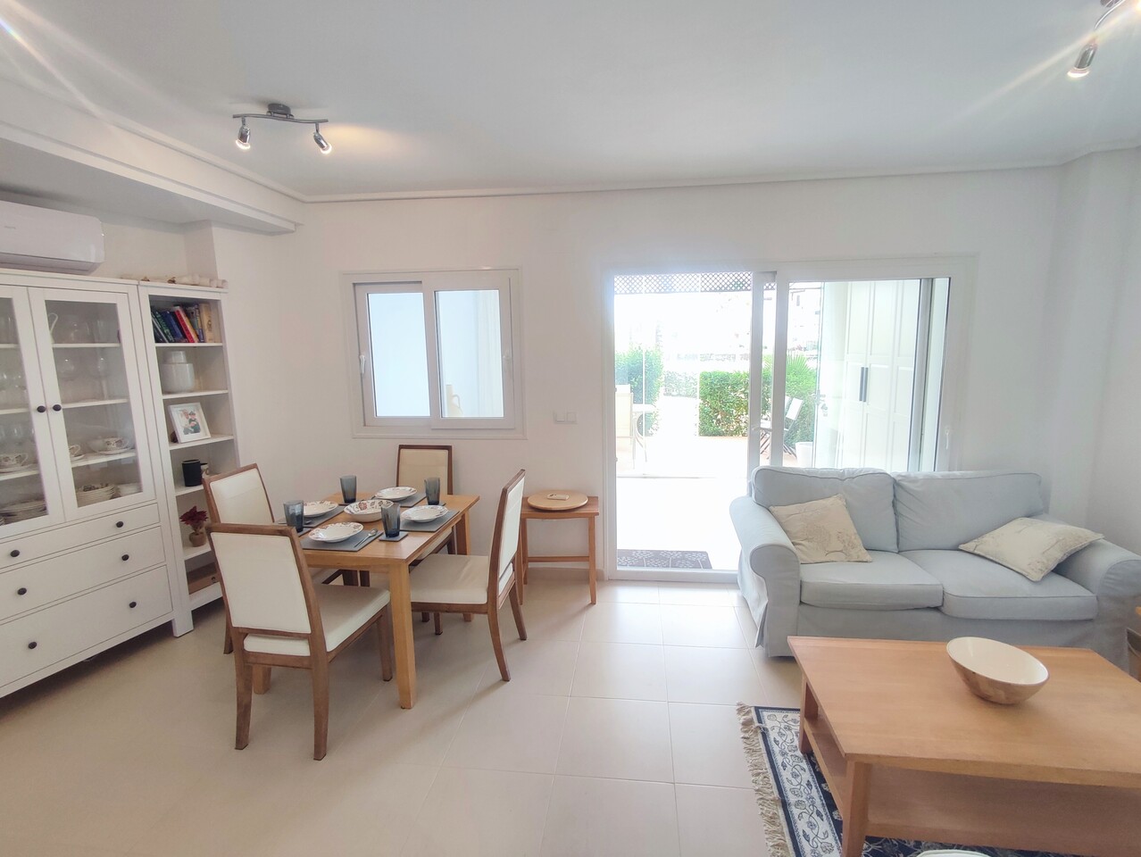 Living room in apartment for sale in Hacienda Riquelme Golf Resort