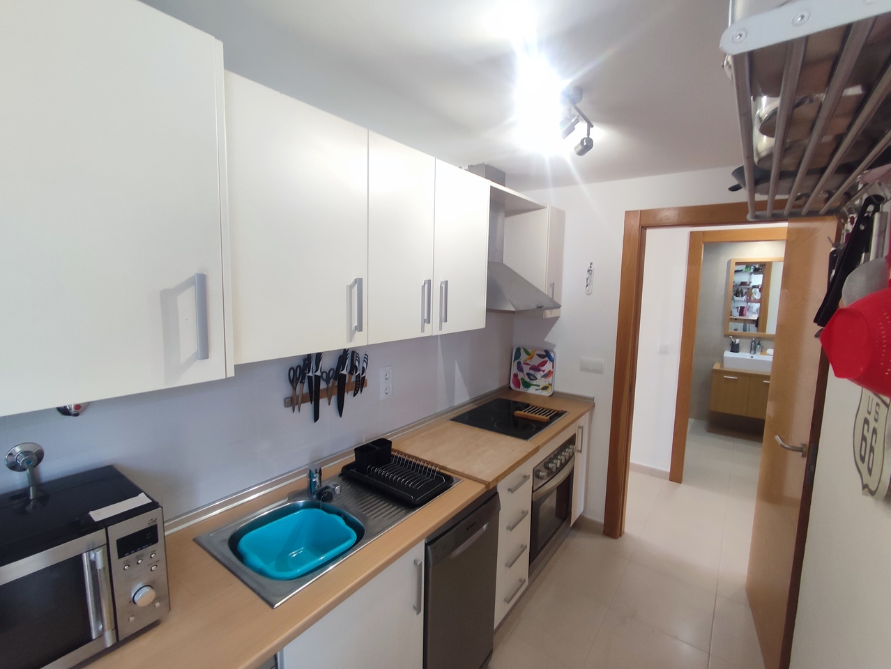 Terrace in apartment for sale in Hacienda Riquelme Golf Resort