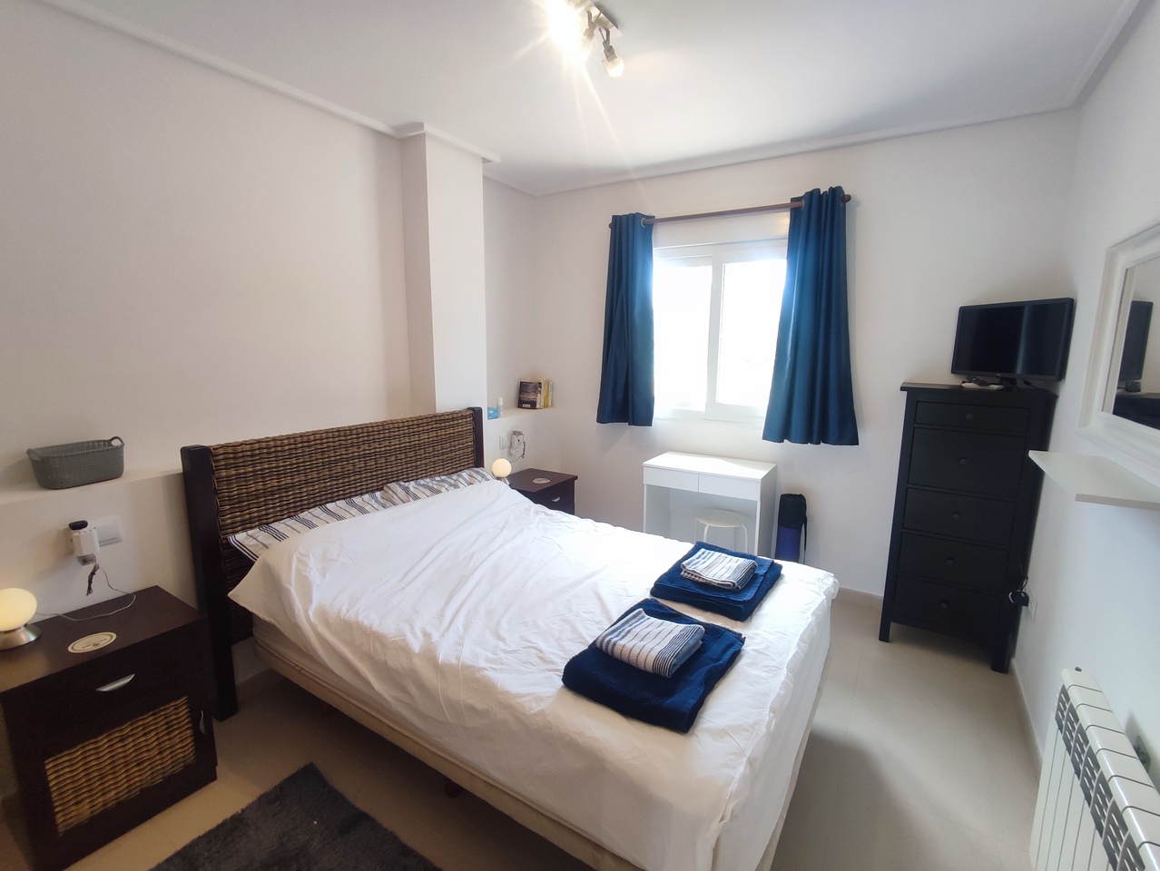 Garden in apartment for sale in Hacienda Riquelme Golf Resort