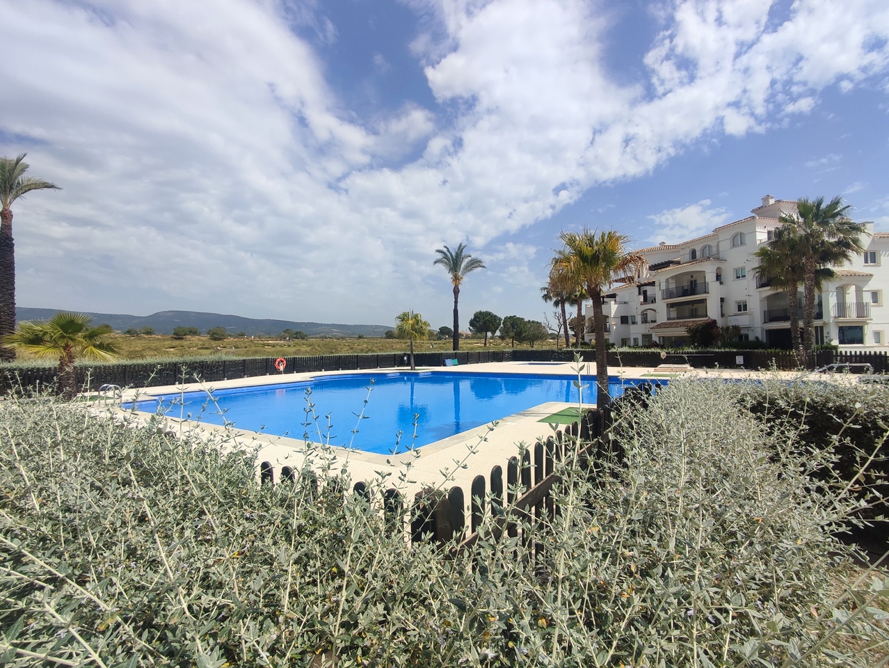 Living room in apartment for sale in Hacienda Riquelme Golf Resort
