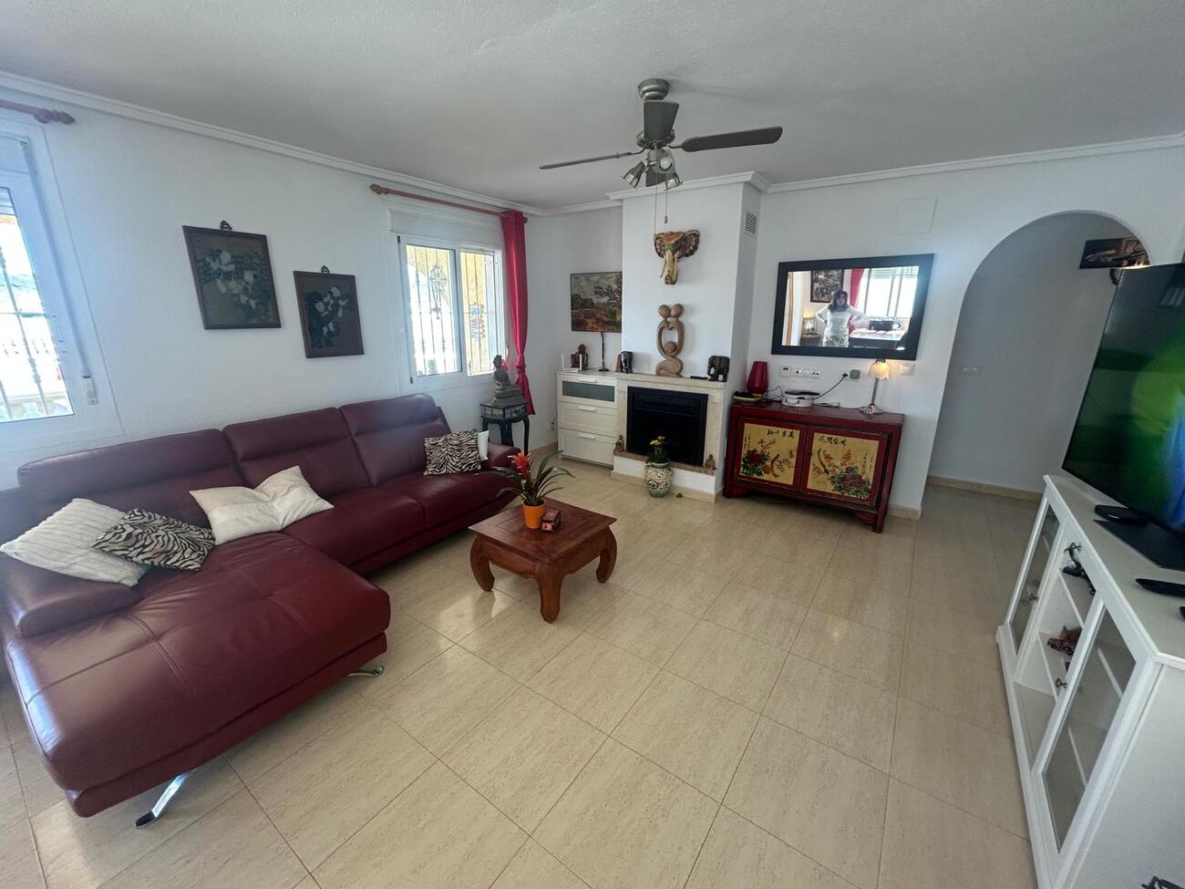 Bathroom in villa for sale in Camposol