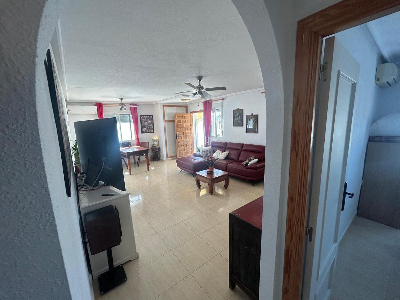 Living room in villa for sale in Camposol