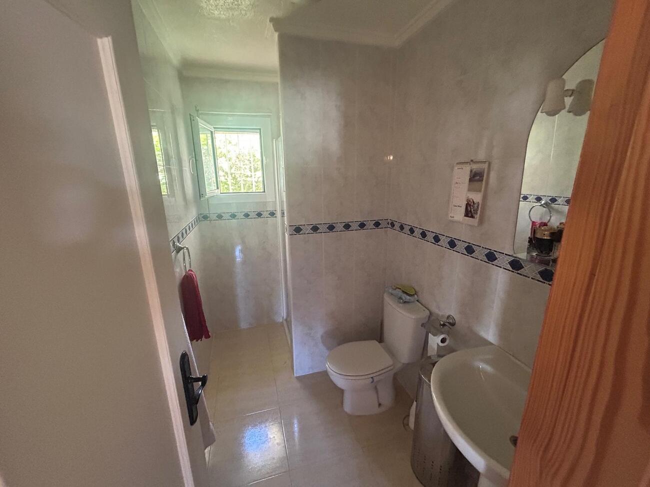 Bathroom in villa for sale in Camposol