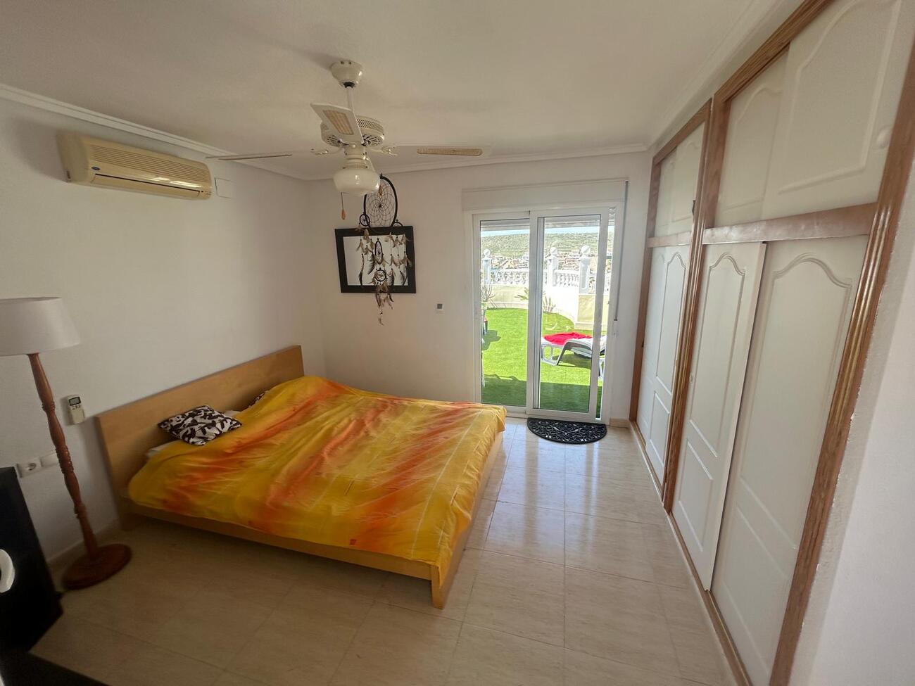 Pool area in villa for sale in Camposol
