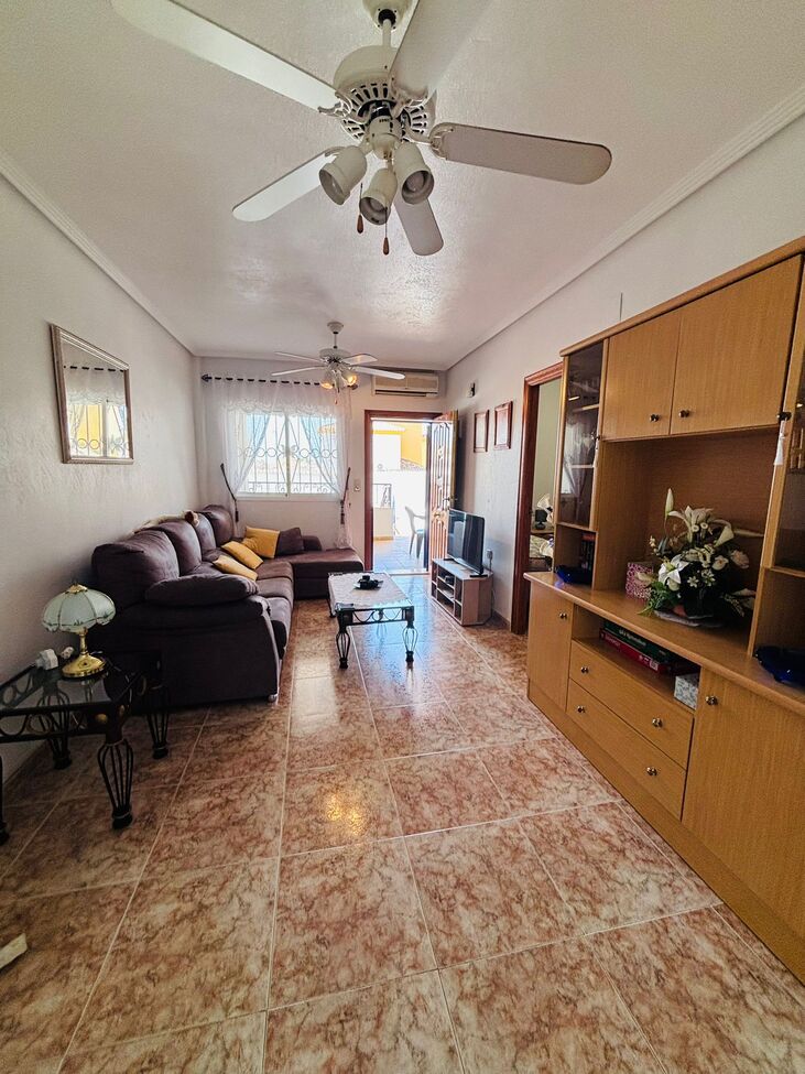 Terrace in apartment for sale in Punta Prima