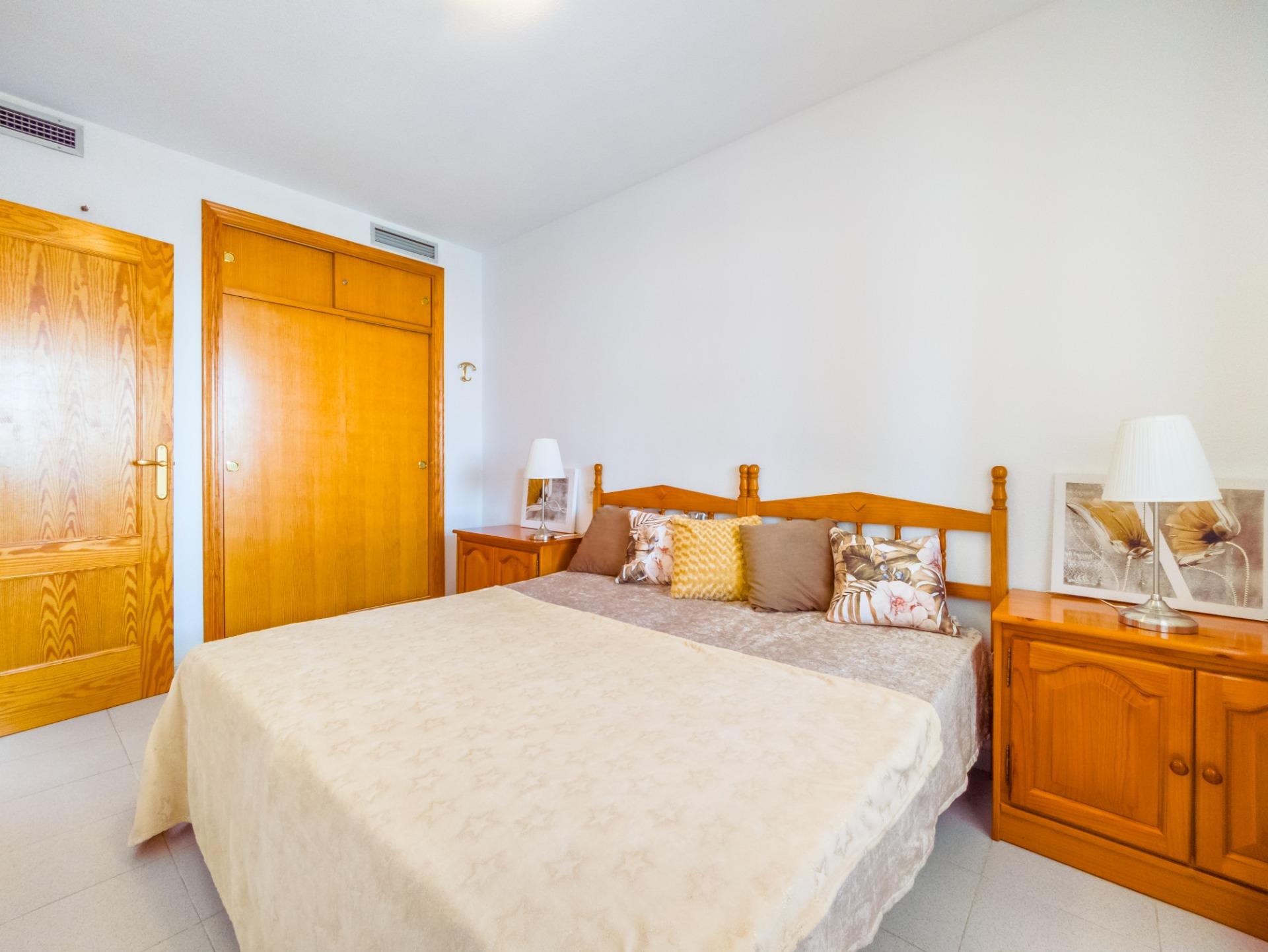 Pool area in apartment for sale in Torrevieja