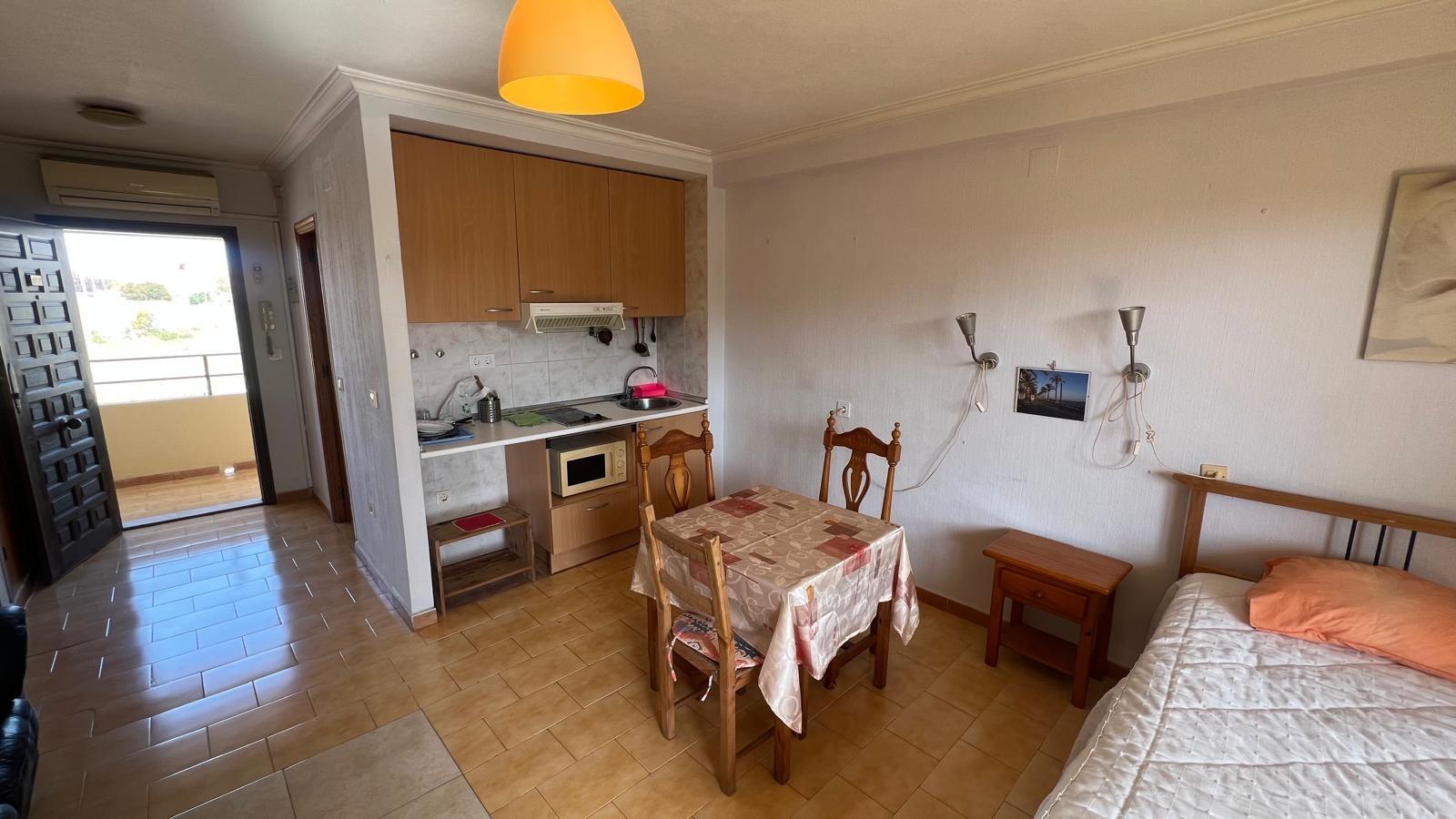 Pool area in apartment for sale in Torrevieja