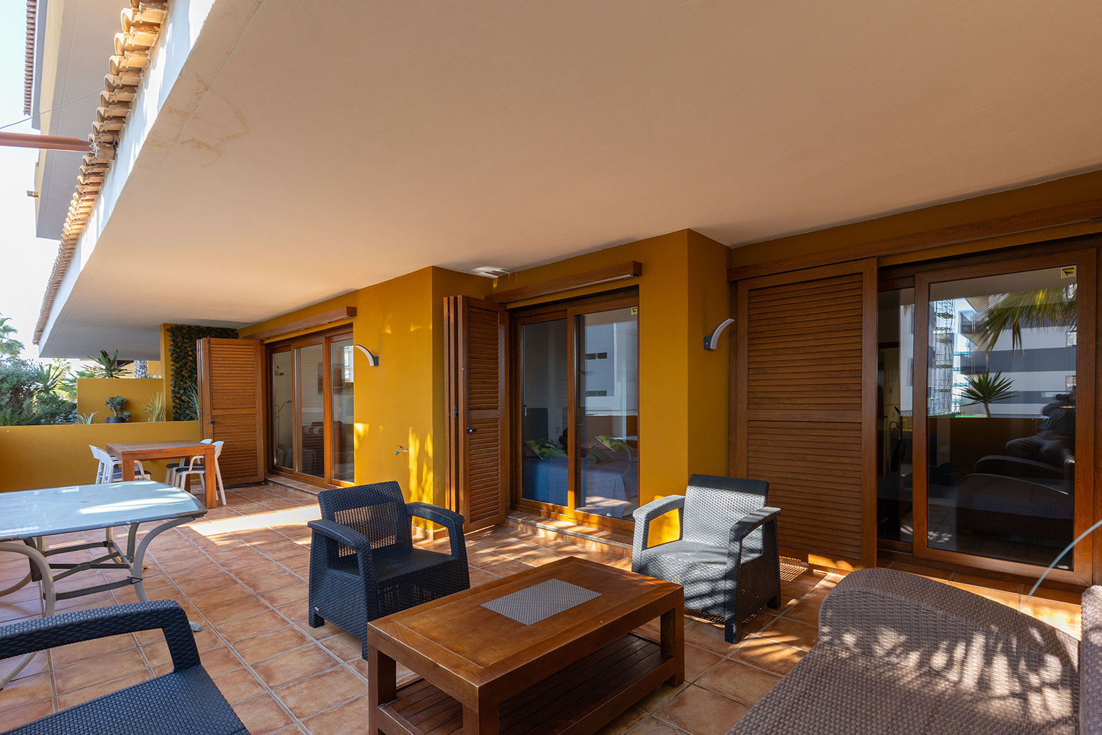 Garden in apartment for sale in Torrevieja