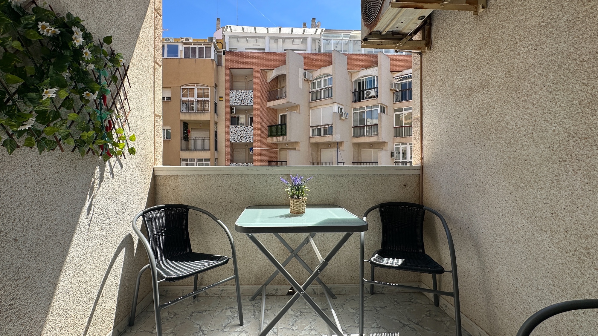 Pool area in apartment for sale in Torrevieja